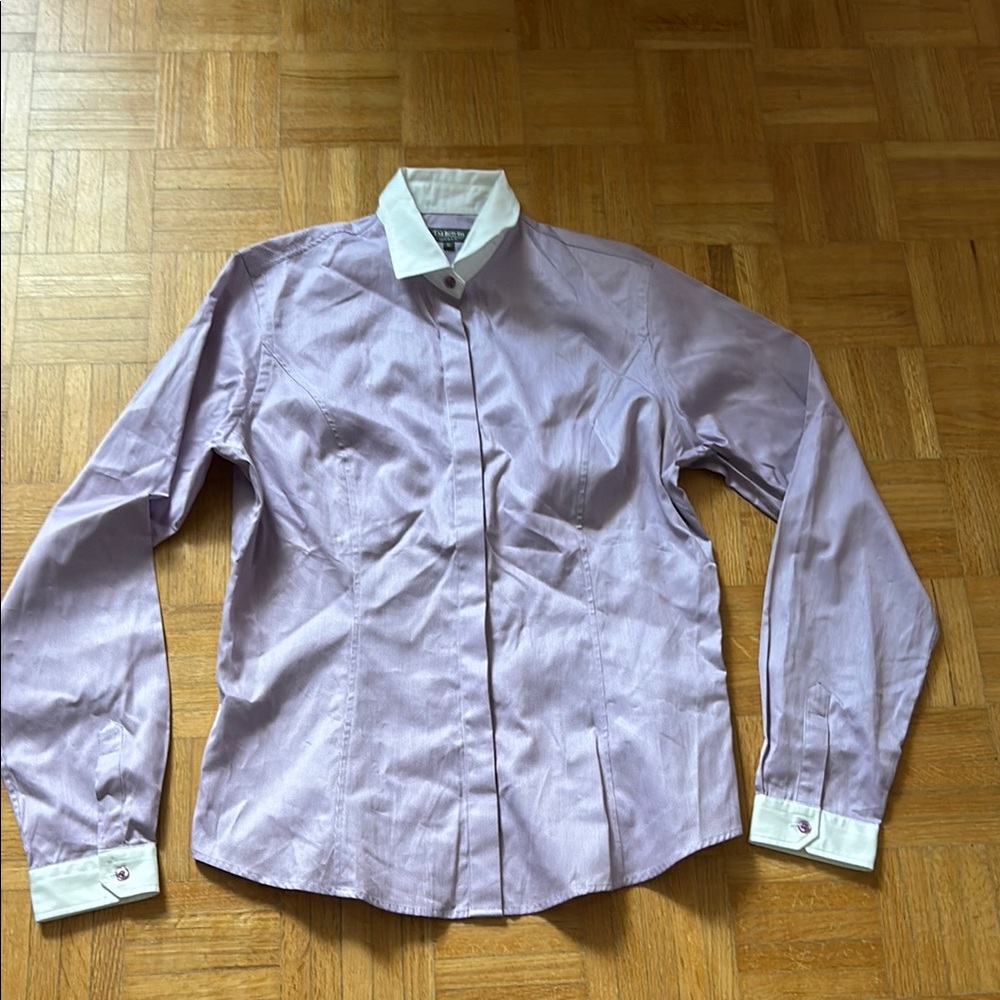 Tm Lewin Purple Dress Shirt N WOT